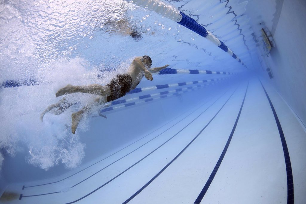 Simning kan lätt orsaka kramp